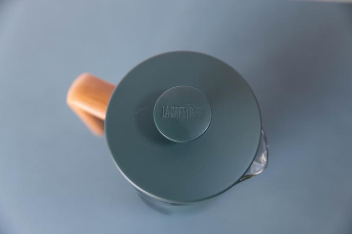 Actual product image La Cafetière Pisa Cafetiere Stainless Steel for 8 Cups Green (1 l)