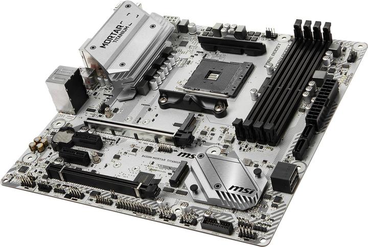 Image du produit MSI B450M Mortar Titanium (AM4, AMD B450, mATX)