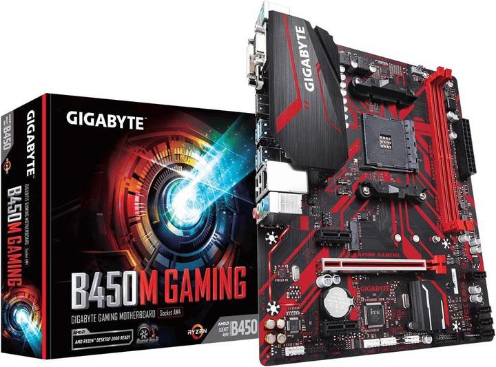 Produktbild Gigabyte B450M Gaming (AM4, AMD B450, mATX)