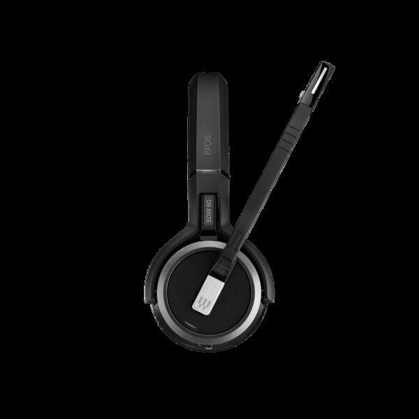 Produktbild EPOS IMPACT SDW 5063 EU/UK/AUS Stereo USB DECT-GAP Headset für PC (Kabellos, USB-A)