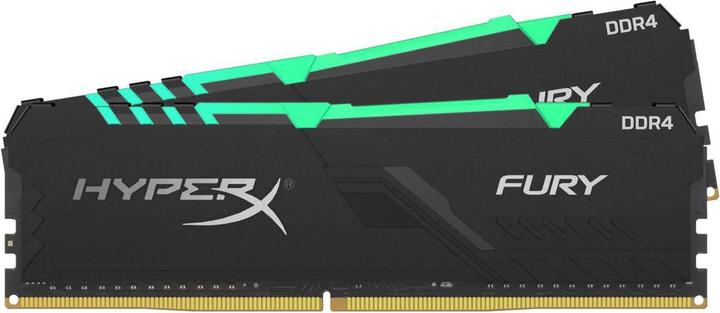 HyperX Fury RGB (2 x 8GB, 3200 MHz, DDR4-RAM, DIMM)