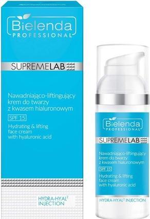 Bielenda Professional - Supremelab Hydra-Hyal2 Injection Spf15 Hydrating- Lifting Face Cream With (50 ml, Tagescreme, SPF 15)