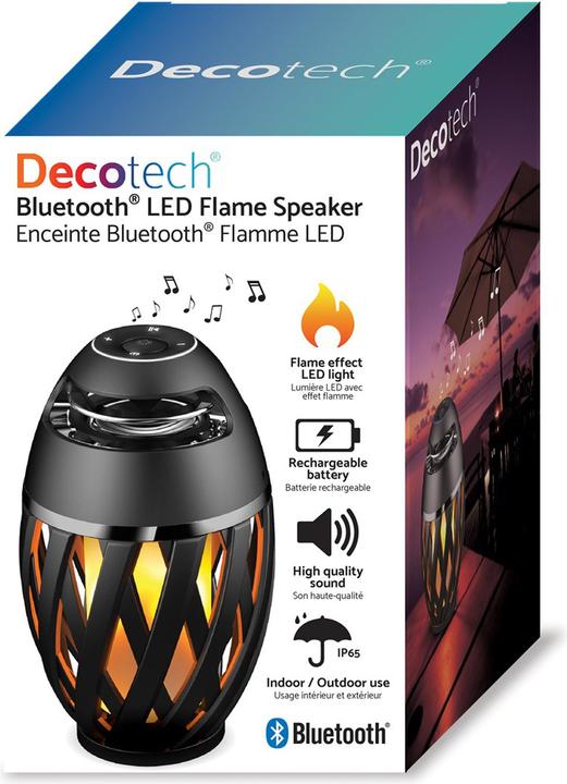 Produktbild Lexibook Bluetooth Lautsprecher im Flammen Design LED Technologie