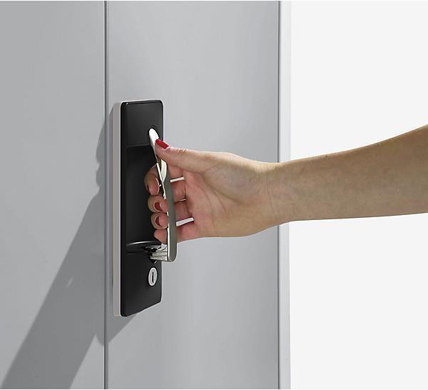 Actual product image C+P Steel cabinet with hinged doors