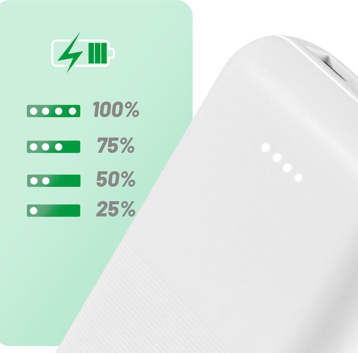 Actual product image 4smarts Powerbank VoltHub Go2 10000 mAh (10000 mAh, 10.50 W, 37 Wh)