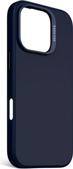 Produktbild Decoded AntiMicrobial Silicone Backcover Case with MagSafe for iPhone 16 Pro - Navy Blue (Apple iPhone 16 Pro)