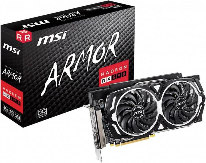 Produktbild MSI Radeon RX 590 ARMOR 8G OC (8 GB)