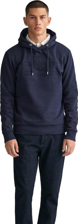 Actual product image GANT Regular Tonal Shield Hoodie (4XL)