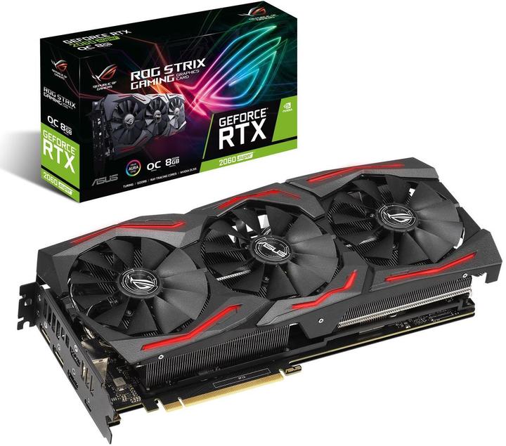 Actual product image ASUS GeForce RTX 2060S ROG Strix O8G Gaming (8 GB)