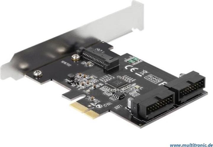 Produktbild Delock PCI-Express-Karte 2x USB 3.0 intern (Pfostenstecker)