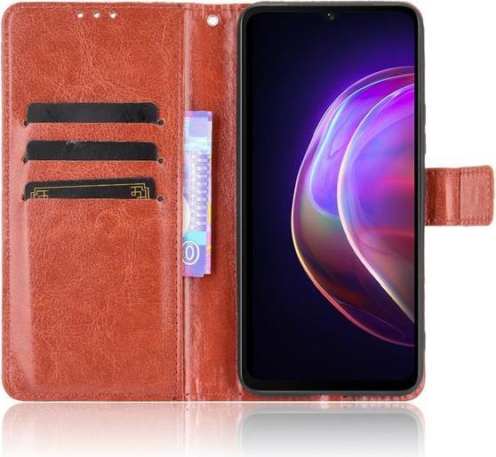 Produktbild MU Classic Crazy Horse III Leder Bookcover Series (vivo V21 5G)