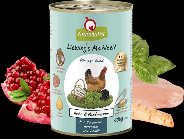 Image du produit Granatapet Lieblingsmahlzeit Huhn und Pastinaken (Adulte, 1 pcs, 800 g)