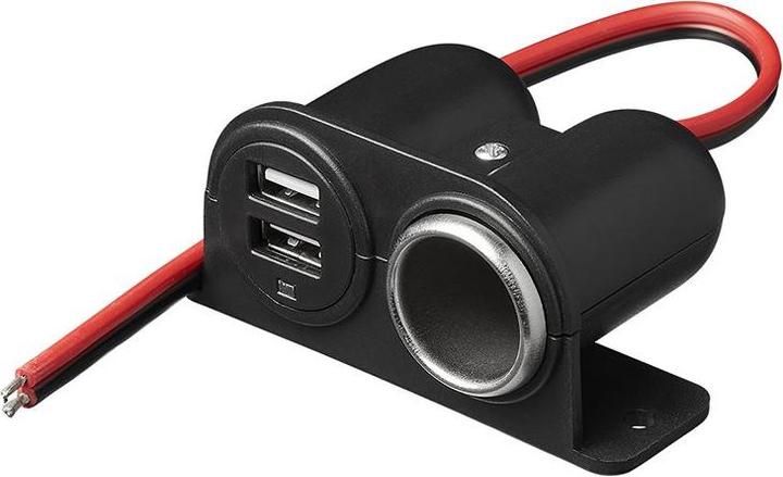 Immagine prodotto ProPlus Presa accendisigari in superficie + 2xUSB in blister