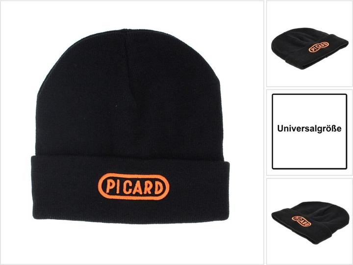 Immagine prodotto Picard Cappello invernale nero - taglia universale, doppia maglia, 100 % acrilico