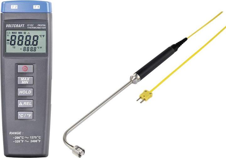 Voltcraft Thermomètre numérique + sonde de surface