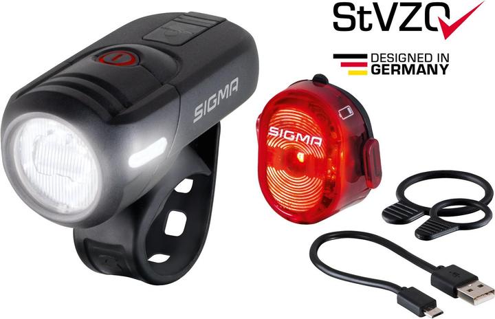 Immagine prodotto Sigma Sport Aura 45/Nugget II (45 lm, 45 lm)