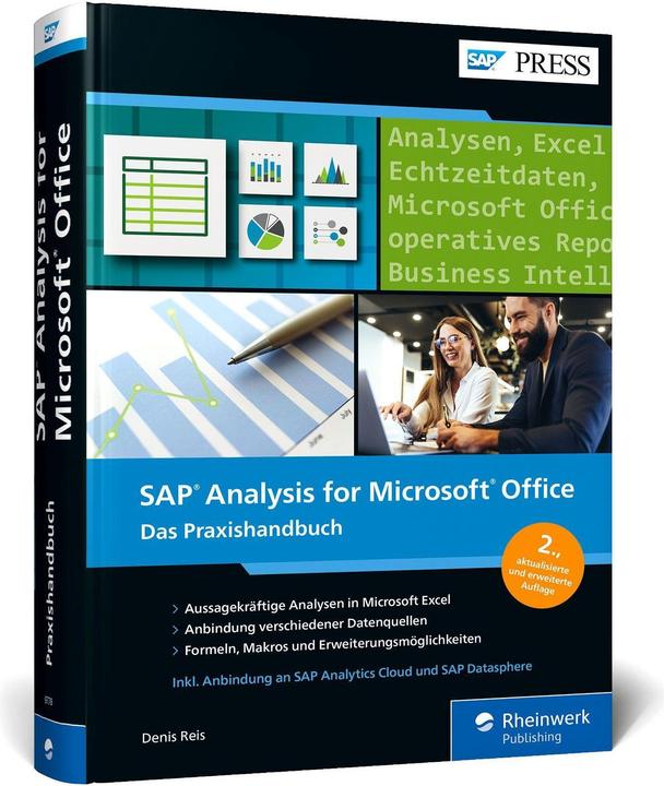 Actual product image SAP Analysis for Microsoft Office (German, Denis Rice, 2024)