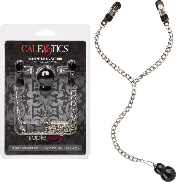 Actual product image CalExotics Weighted Nipple Clamps