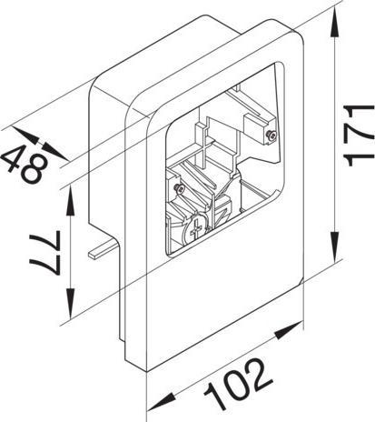 Productafbeelding Tehalit Uitrustingsdrager (10 cm)