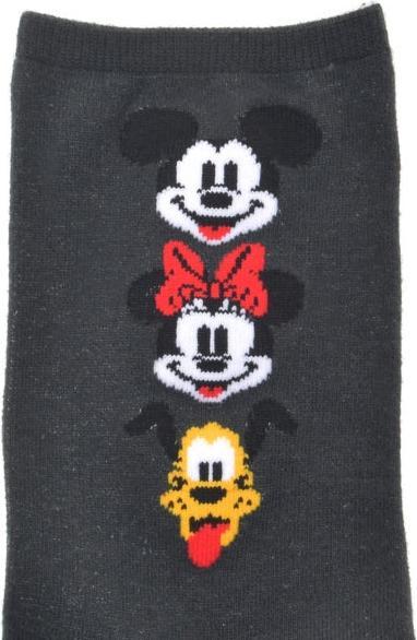 Image du produit Disney Mickey, Minnie, Pluto Socken Triple Face Grau 36-39 (36 - 39)