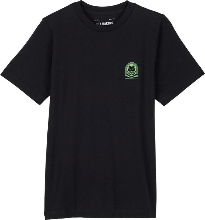 Fox Tee 24 Yth Exploration Prem Ss Blk (134)