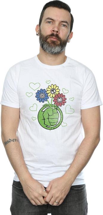 Image du produit Mens Hulk Flower Fist T-Shirt (S)