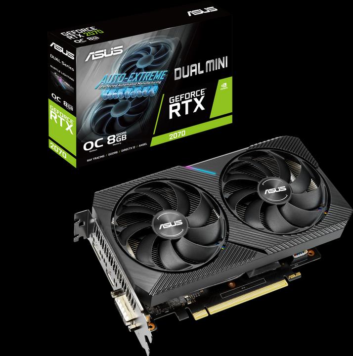 Immagine prodotto ASUS GeForce RTX 2070 Dual O8G Mini (8 GB)