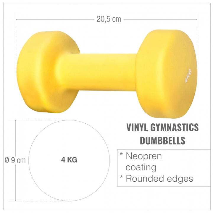 Immagine prodotto Gorilla Sports Gymnastikhanteln (2 x 4 kg)