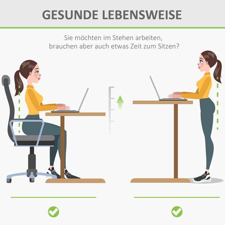 Image du produit Vinsetto Table PC (140 x 116 cm)