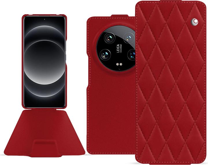 Actual product image Noreve Vertical leather shell (Xiaomi 14 Ultra)