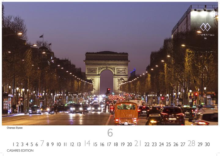 Actual product image Paris 2026 S 24x35cm (24 x 35 cm, German)