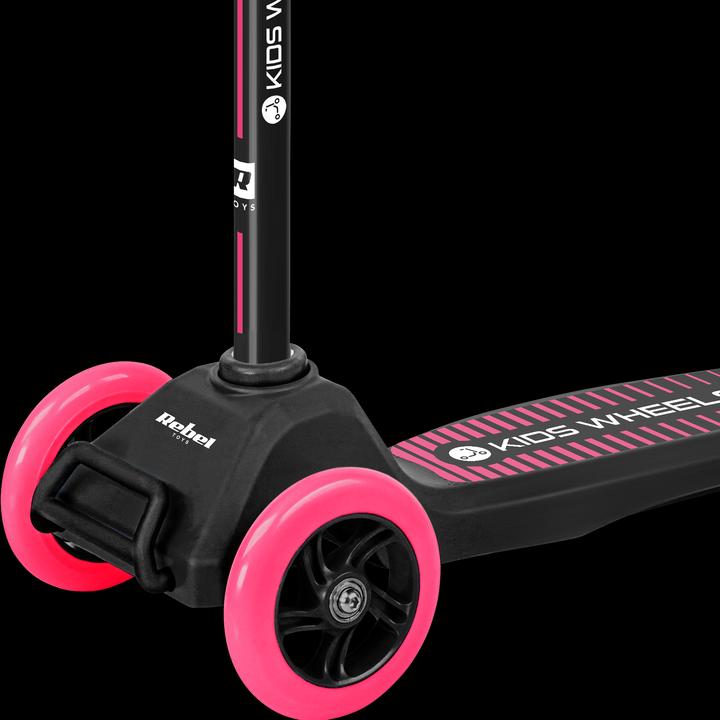 Actual product image Rebel Three-wheel scooter KIDS WHEELS Pink