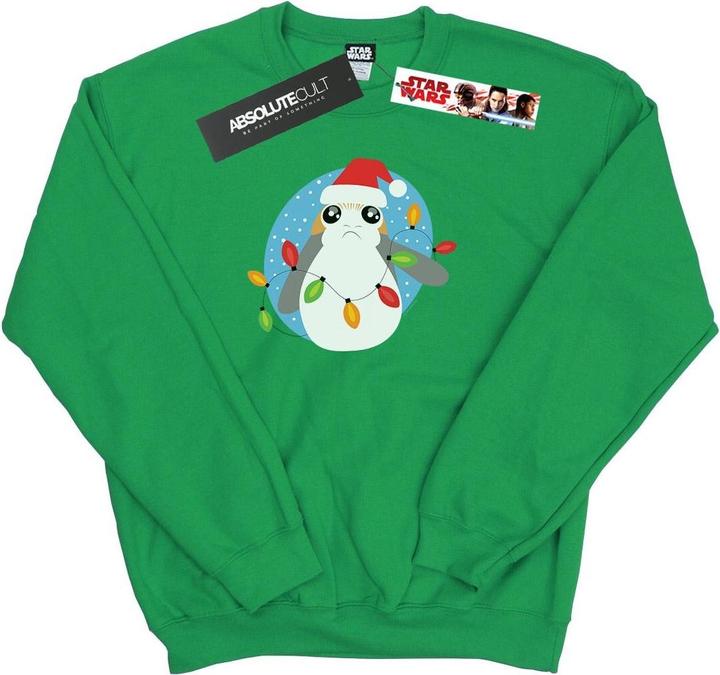 Image du produit Star Wars - Sweat THE LAST JEDI PORG CHRISTMAS LIGHTS - Homme (M)