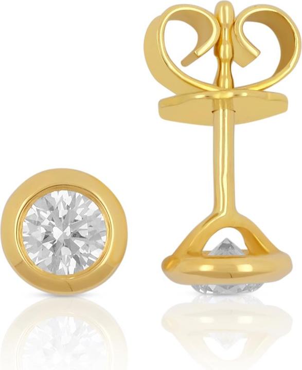 Muau Ohrstecker (750/18 K Gelbgold)