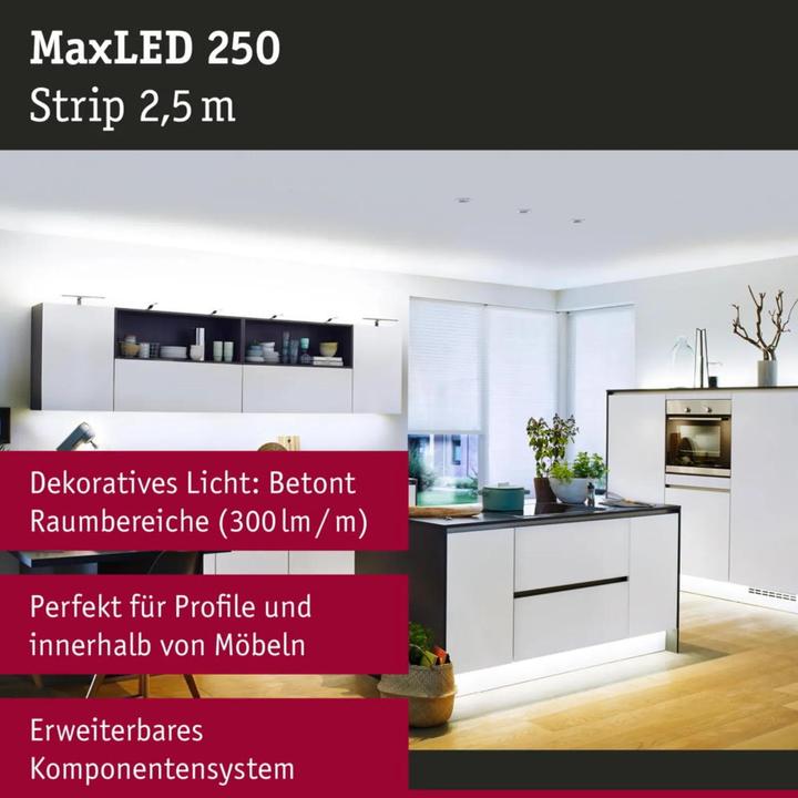 Actual product image Paulmann MaxLED 250 Stripe (Daylight, 250 cm, Indoor)