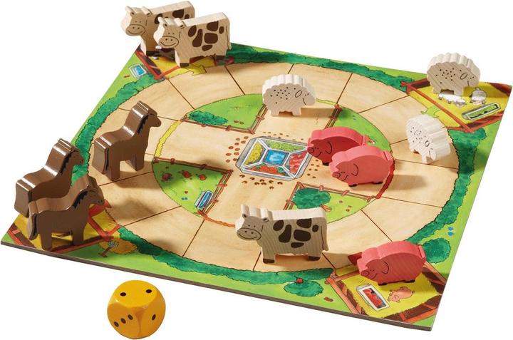 Actual product image Haba Mon Premier Trésor de Jeux (German, Spanish, French, Italian, English)