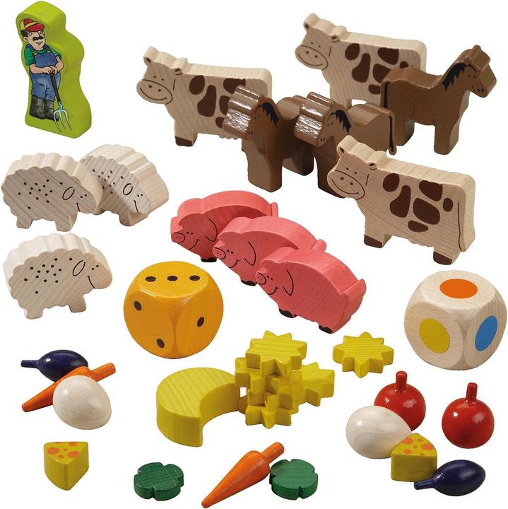 Actual product image Haba Mon Premier Trésor de Jeux (German, Spanish, French, Italian, English)