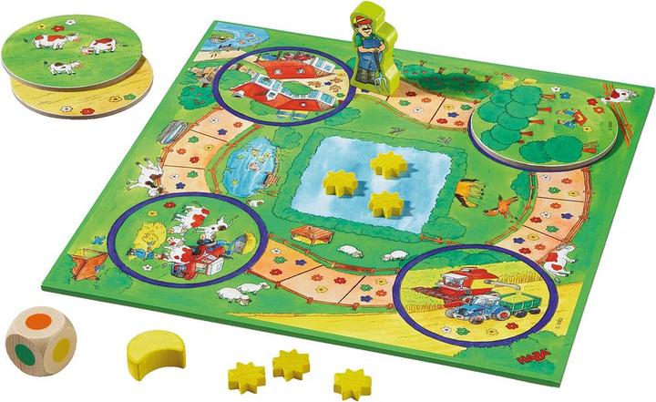 Actual product image Haba Mon Premier Trésor de Jeux (German, Spanish, French, Italian, English)