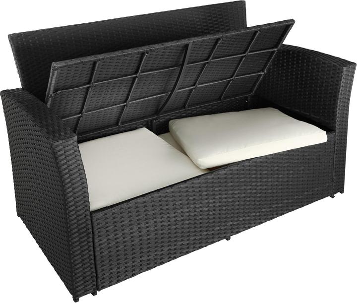 Image du produit tectake Salon de jardin MODENE 4 places avec housse de protection
