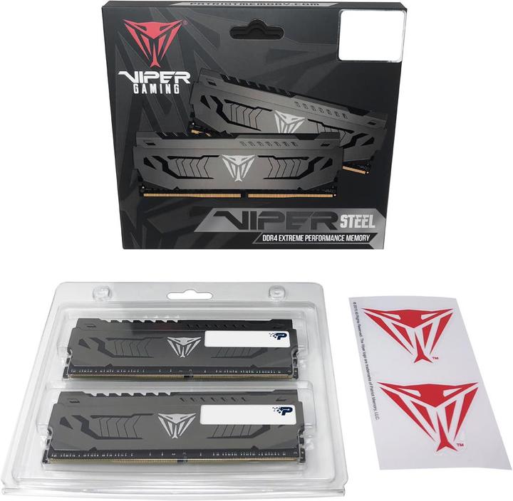 Produktbild Patriot Viper Steel (1 x 16GB, 3200 MHz, DDR4-RAM, DIMM)
