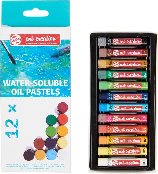 Immagine prodotto Talens Set di pastelli ad olio solubili in acqua 12# (Multicolore, 12 x)