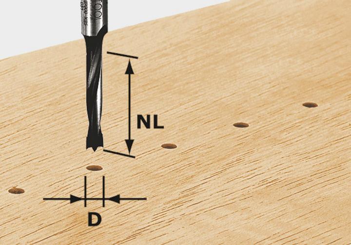 Actual product image Stern Dowel Drill (5 mm)