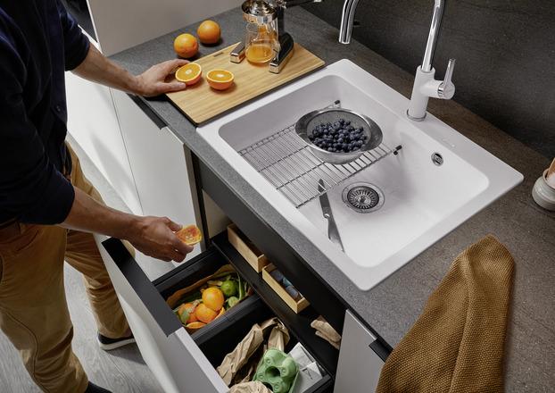 Actual product image Blanco Naxa 6 (Fitted sink, 61.50 cm, 51 cm)