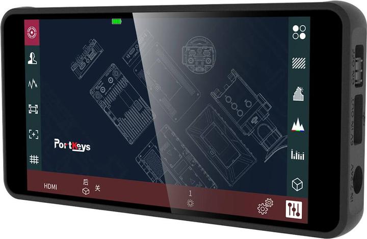 Productafbeelding Portkeys PT5 II 5 inch 4K HDMI touchscreen monitor (5", Volledige HD)