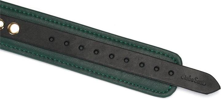 Produktbild Liebe Seele Mossy Chic - Leder Halsband mit Leine