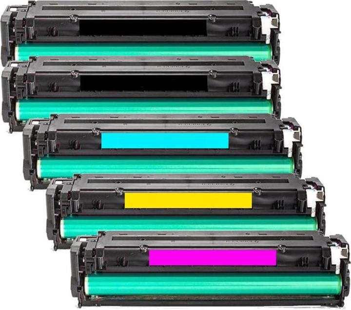 Actual product image Hermex Compatible toner for HP LaserJet Pro CM1415fnw (M, FC, C, Y)