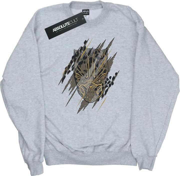 Immagine prodotto Felpa uomo Black Panther Gold Head in cotone (S)