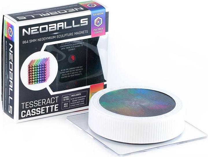 Neoballs Sphere Magnets Rainbow- Tesseract Cassette