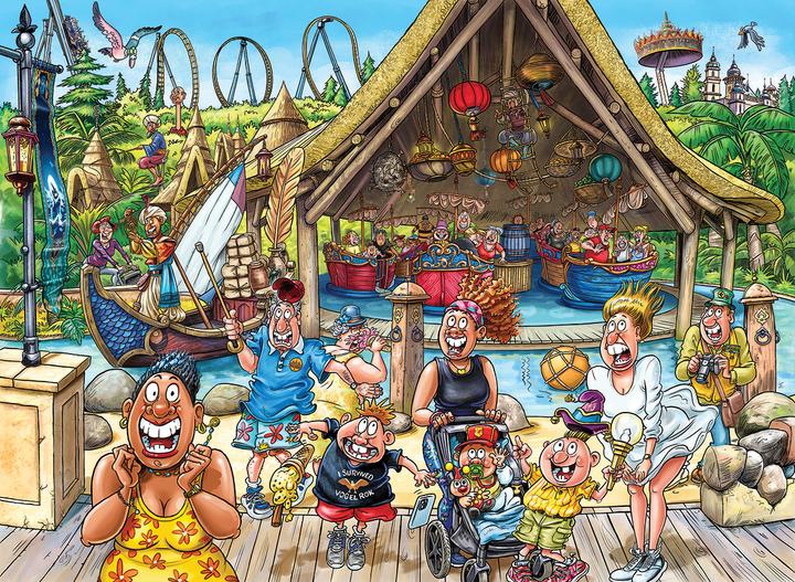 Actual product image Wasgij Efteling (1000 pieces)