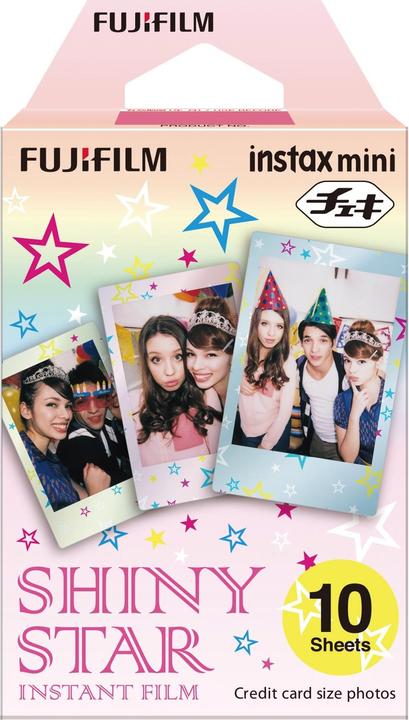 Actual product image Fujifilm Instax Color Mini Shiny Star (Instax Mini)